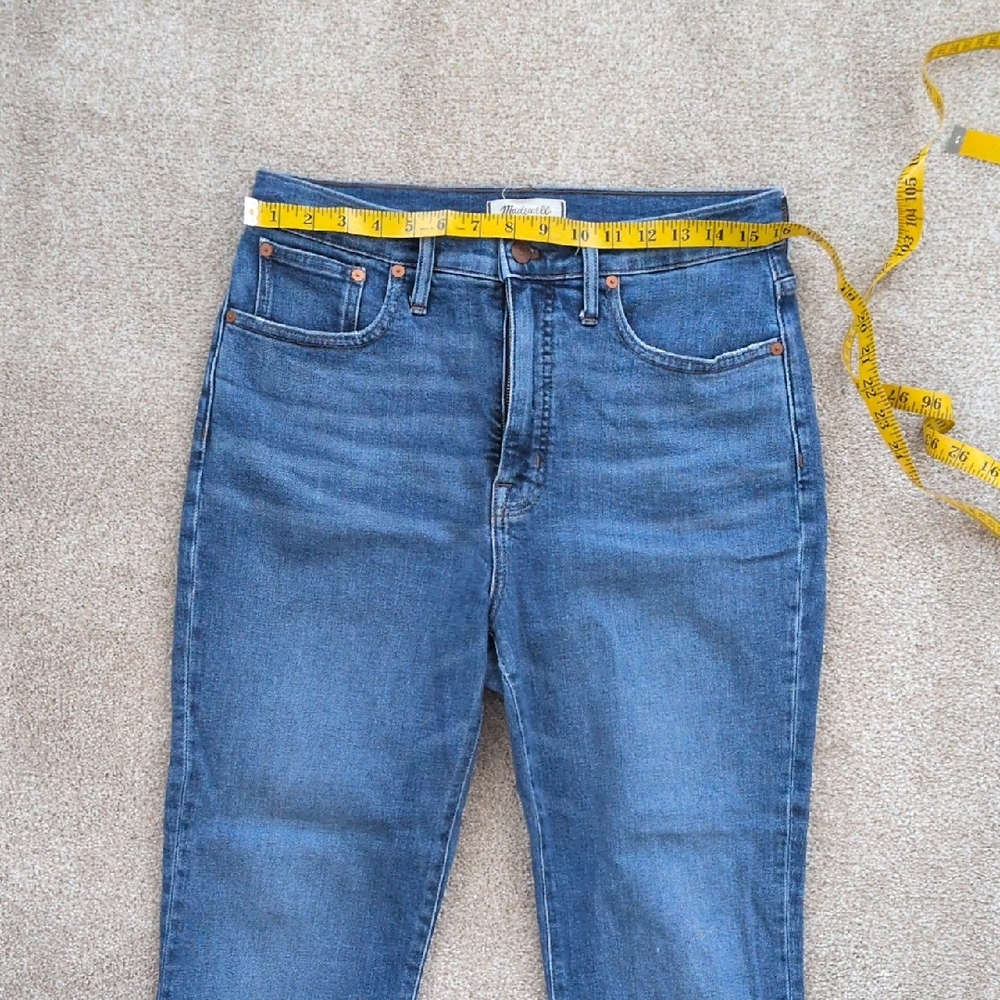 Madewell Women's Straight Leg Blue Jeans